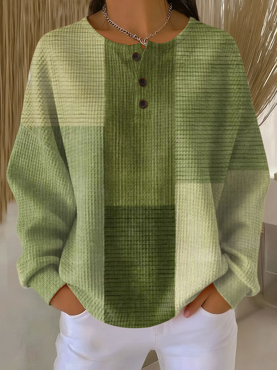 Nora | Soft Waffle-Knit Sweater for Women