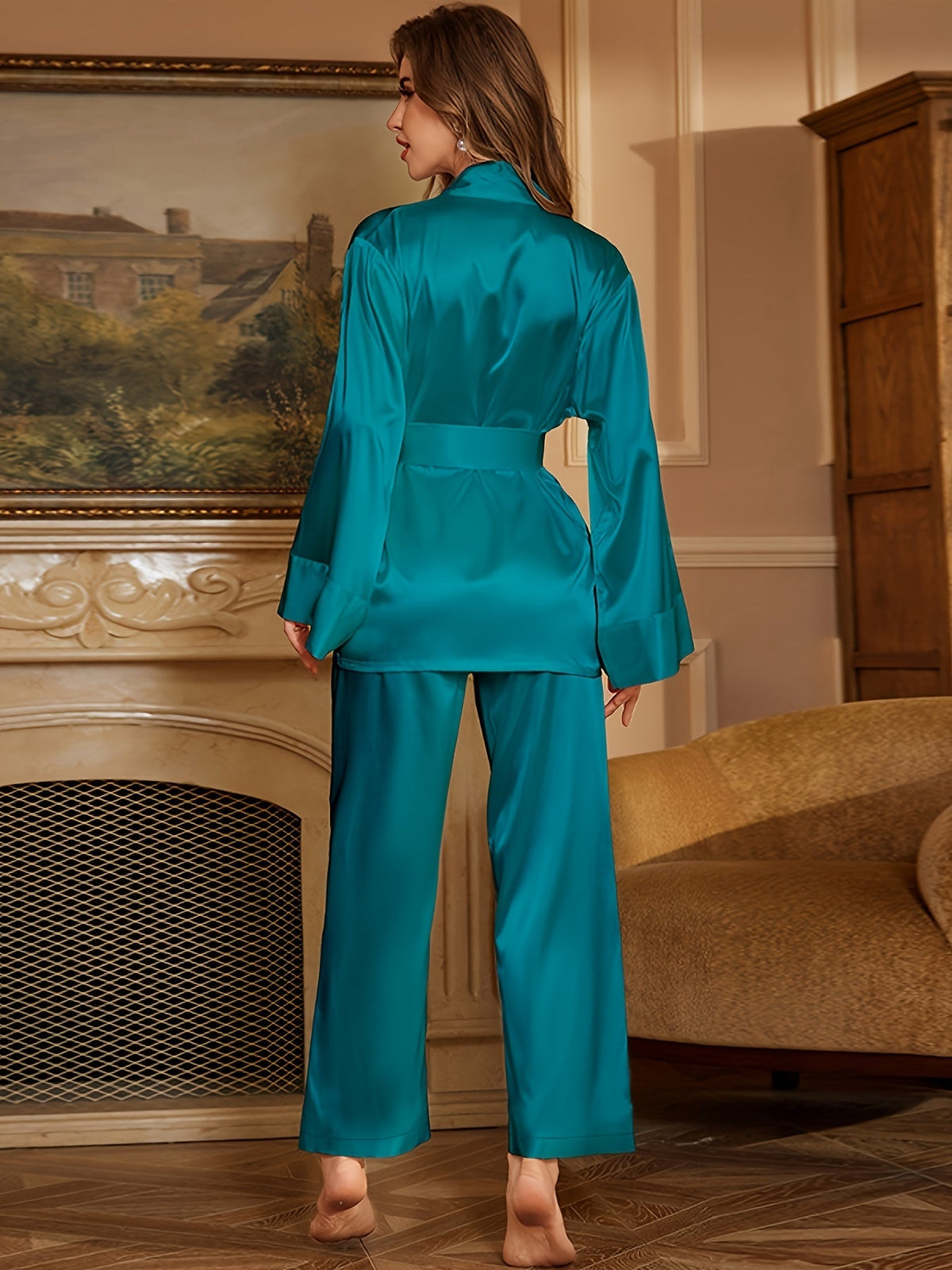 Aurielle | Elegance Robe & Pajama Set for Women