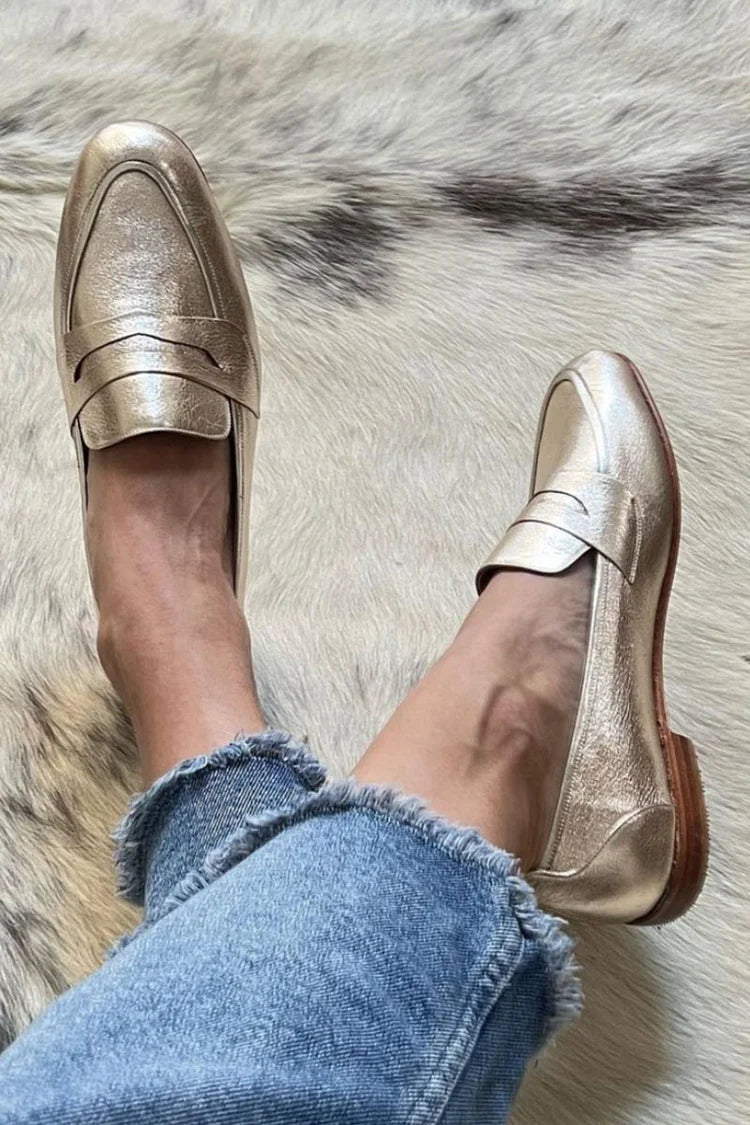 Hillary | Patchwork Loafer for Women