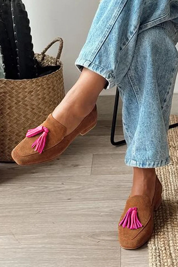 Brielle | Brown Loafers for Women
