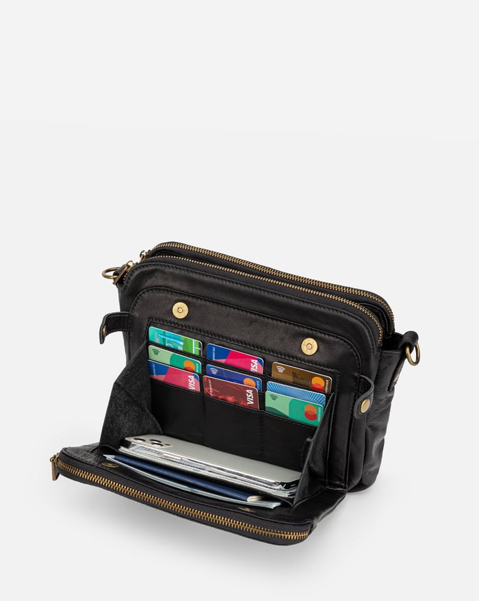 Jovie | Sleek Three-Layer Crossbody Bag for Women