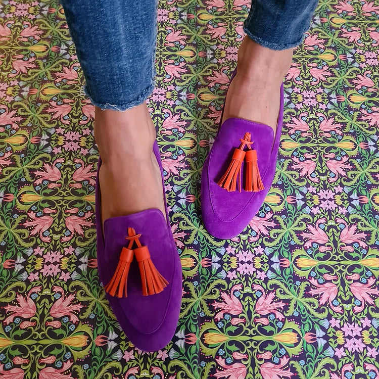 Tamarae | Suede Loafers for Women