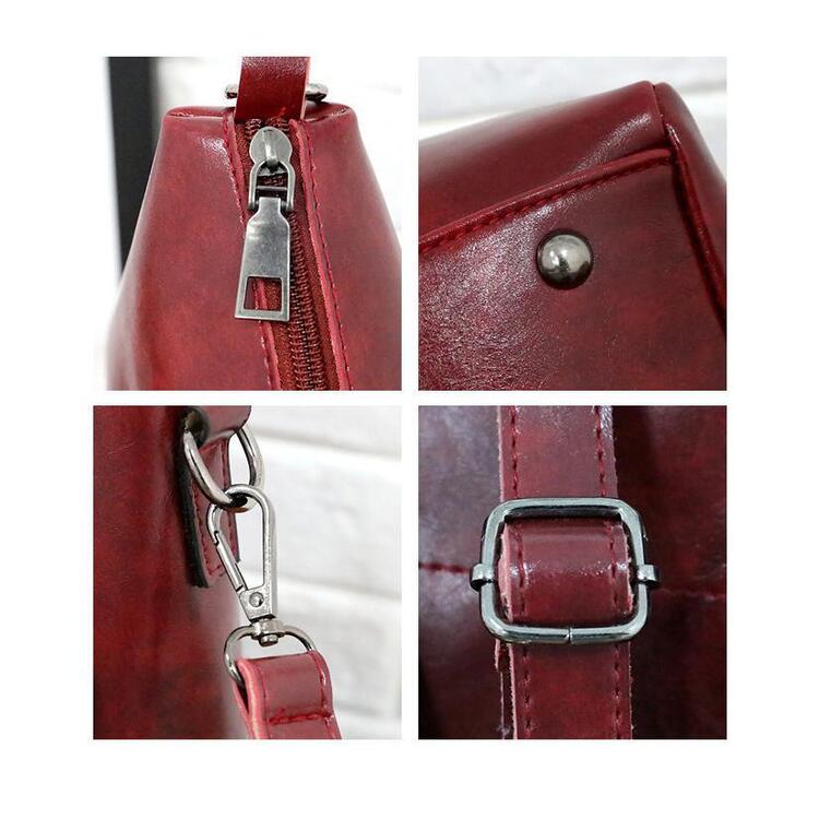 Sutton | Stylish Retro 4-Piece Bag Set for Women
