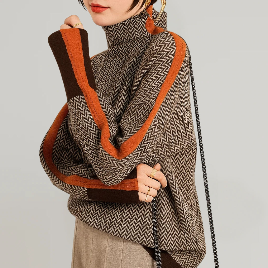 Martina | High Neck Pullover for Women