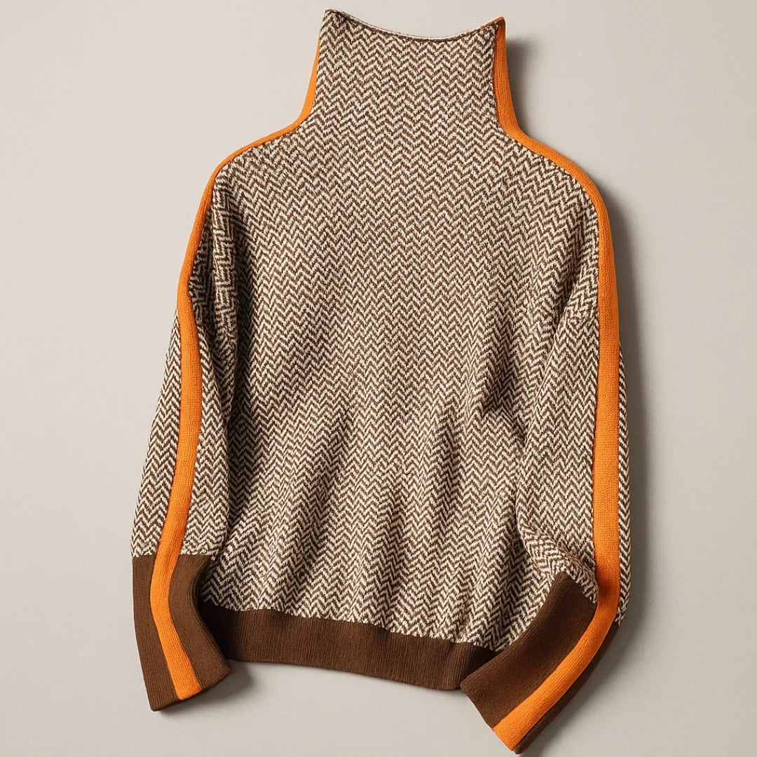 Martina | High Neck Pullover for Women