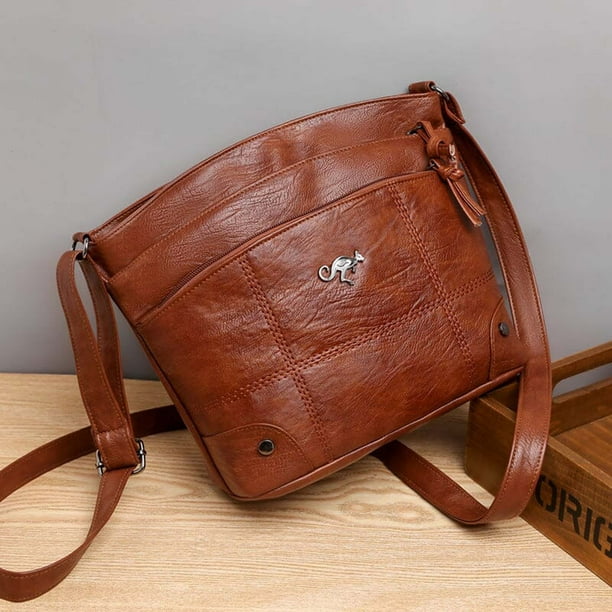 Raya | Elegant Multi-Pocket Crossbody Bag for Women