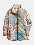 Liora | Charming Floral Quilted Jacket for Women