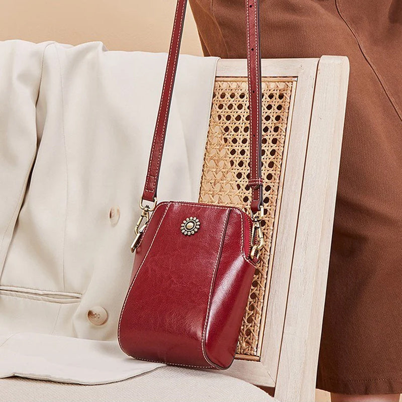 Vienna | Compact Solid Color Mini Handbag for Women