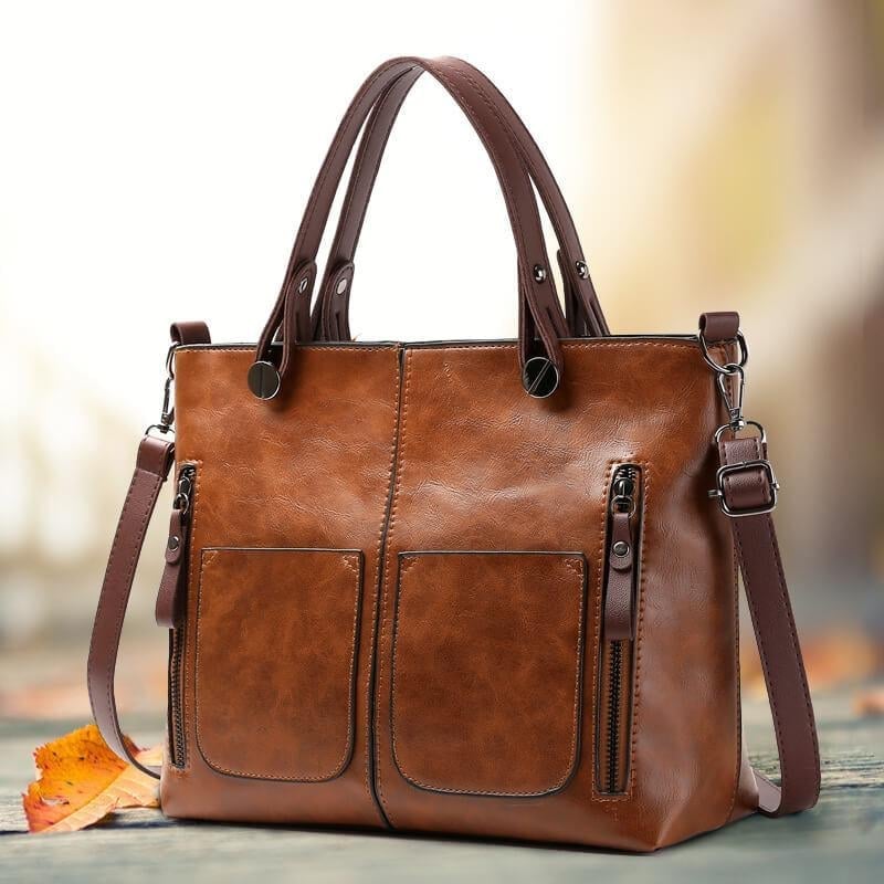 Winslet | Iconic Retro PU Leather Crossbody Handbag for Women