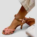 Calista | Kitten Heels with Open Toe for Women