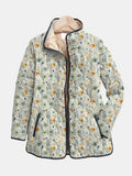 Nola | Delightful Floral-Printed Quilted Jacket for Women