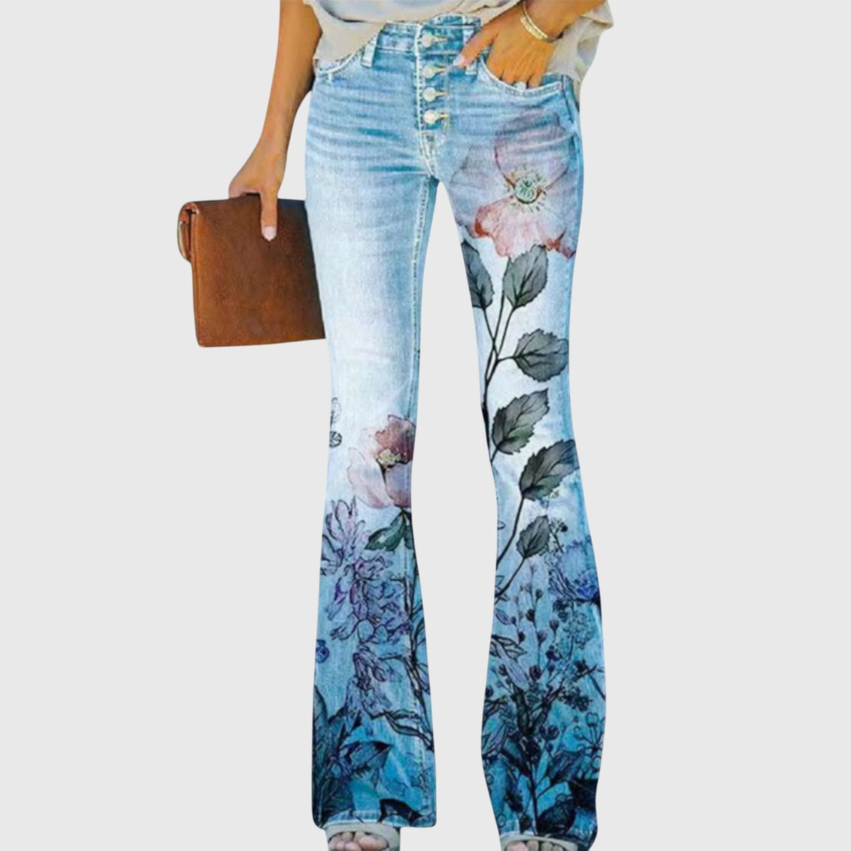 Floral Print Pants for Women