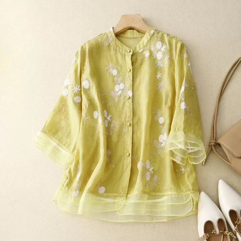 Illyria | Summer Loose Mesh Top for Women