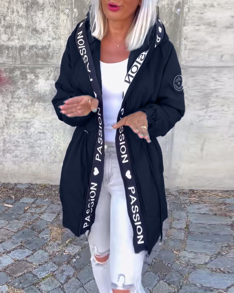 Vanessa | Casual Zip-Up Jacket with Drawstring for Women
