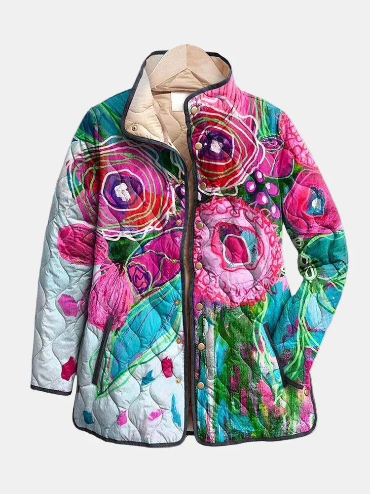 Arianne | Elegant Floral Patterned Jacket for Women
