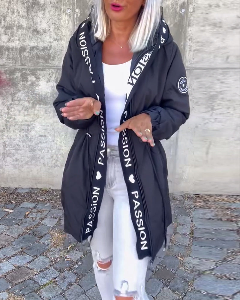 Vanessa | Casual Zip-Up Jacket with Drawstring for Women