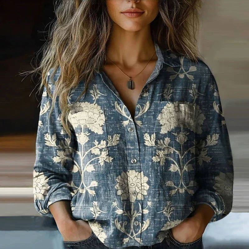 Veya | Trendy Classic Floral Printed Blouse for Women
