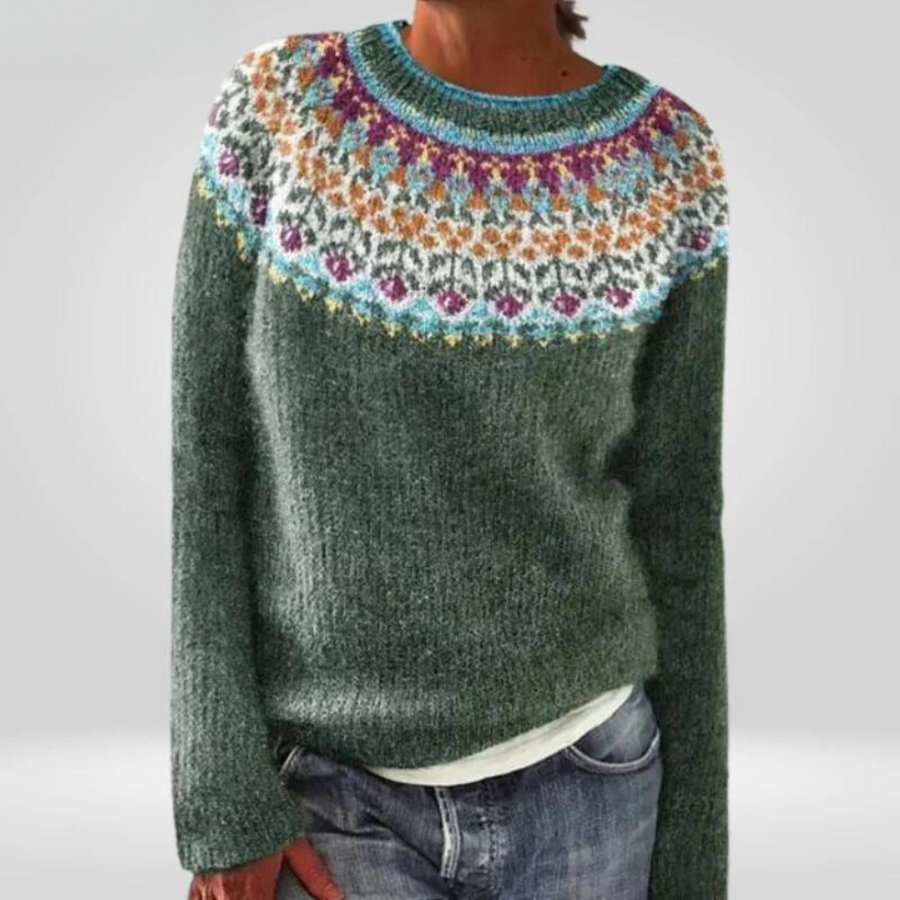 Brittany | Timeless Icelandic-Style Knit Sweater for Women