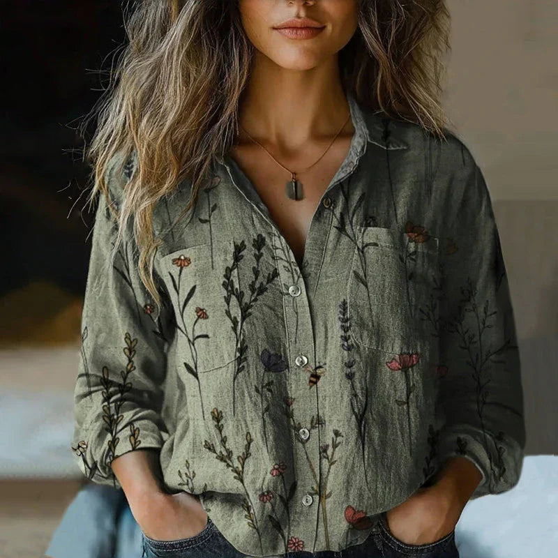 Veya | Trendy Classic Floral Printed Blouse for Women