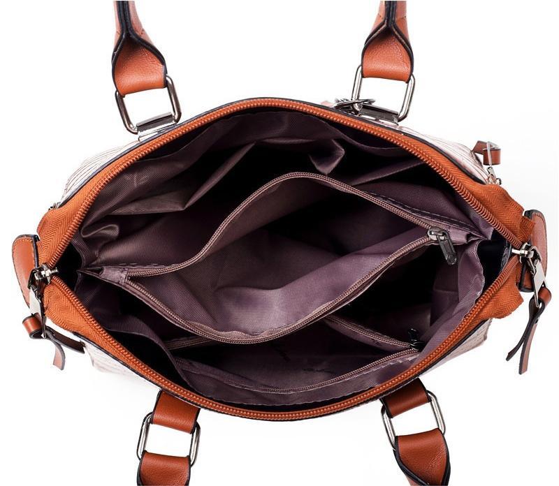 Palmer | 4-Piece Crocodile Pattern Handbag for Women