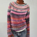 Madison | Handmade Icelandic Patterned Sweater for Women