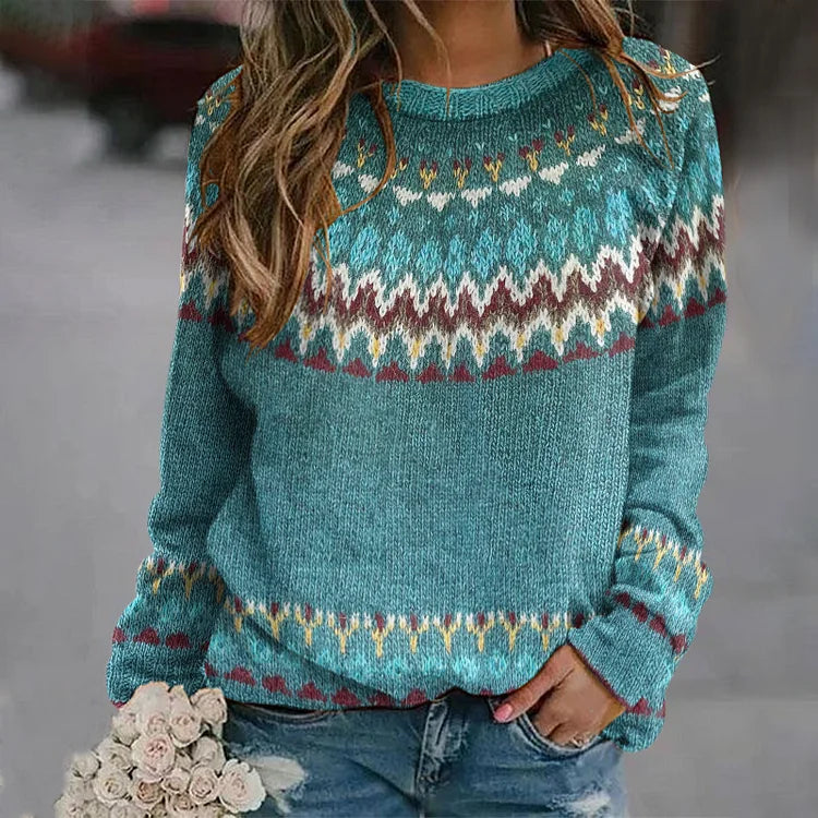 Sofia | Timeless Handmade Icelandic Knit Sweater for Women