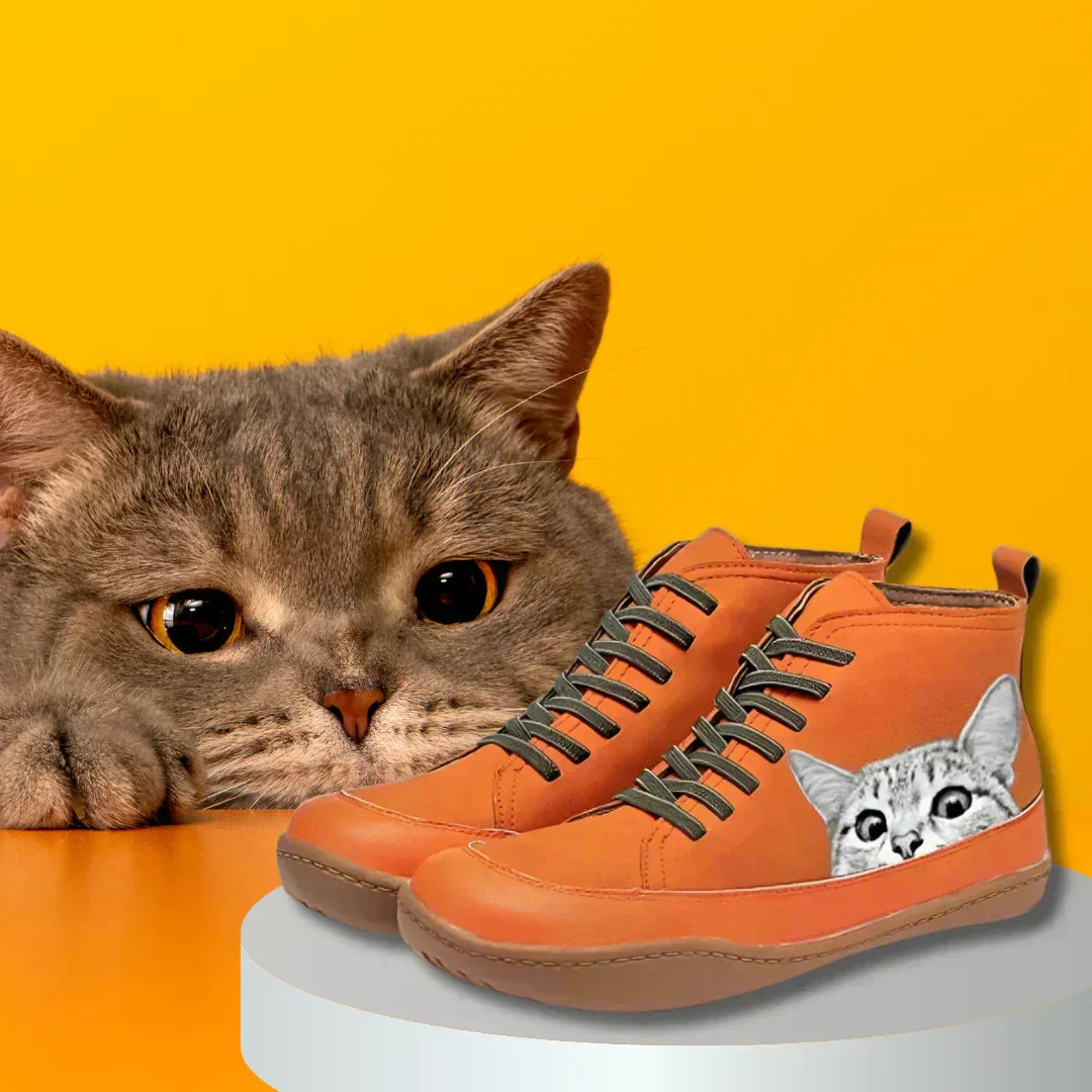 Luna | The Purrfect Boots for Cat Lovers for Women