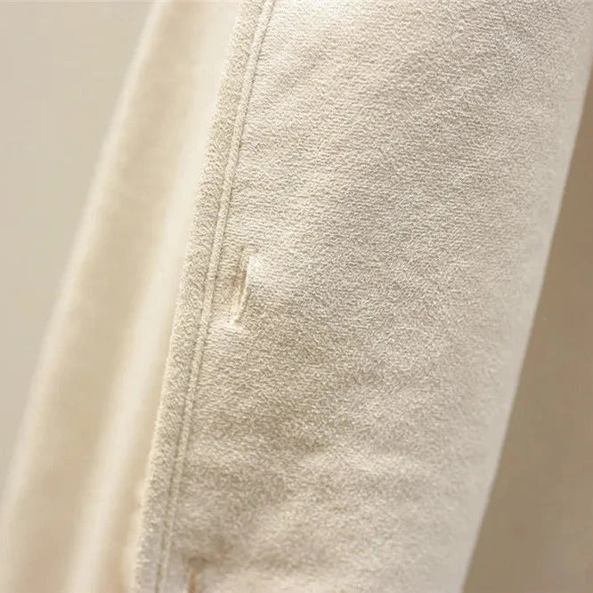 Faye | Luxe Button-Up Fleece Vest with Side Pockets for Women