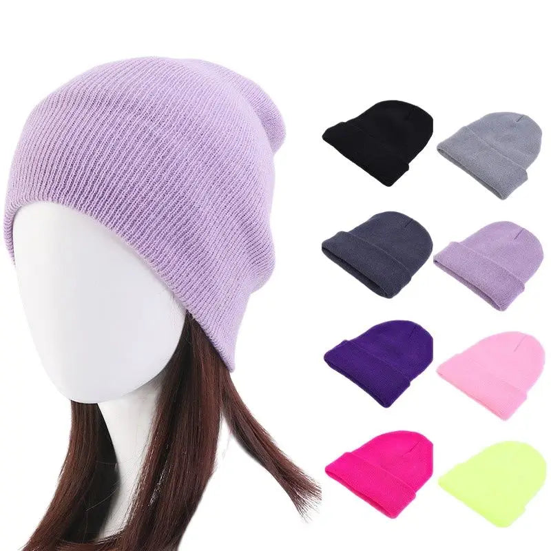 Elvia | Lightweight Casual Knit Beanie for Women