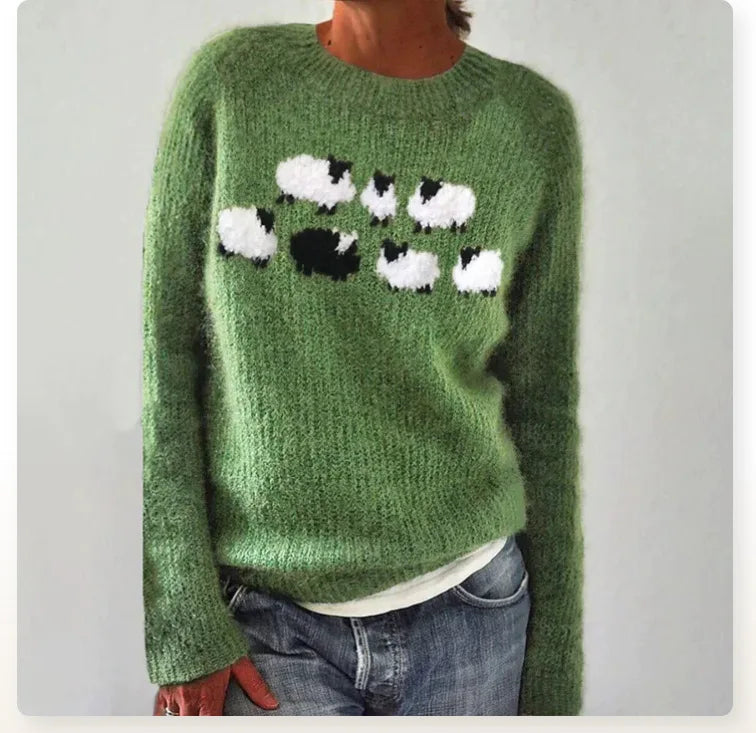 Addison | Timeless Icelandic Knit Sweater for Women