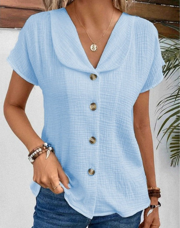 Tova | Relaxed Fit Summer Blouse for Women