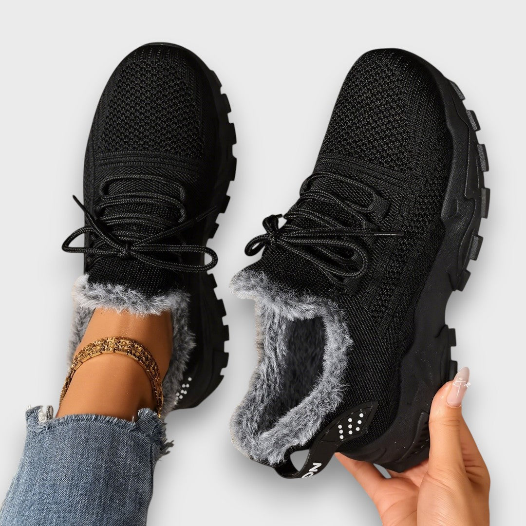 Chloe | Lace-Up Winter Sneakers for Women
