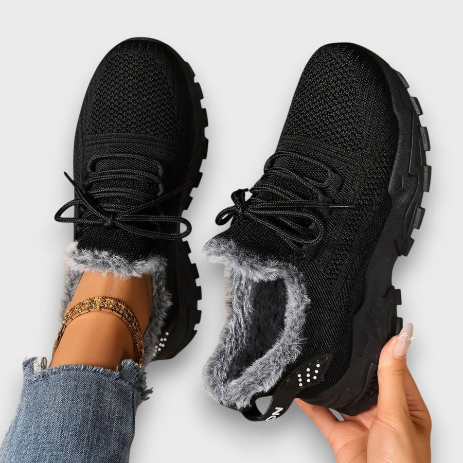 Chloe | Lace-Up Winter Sneakers for Women