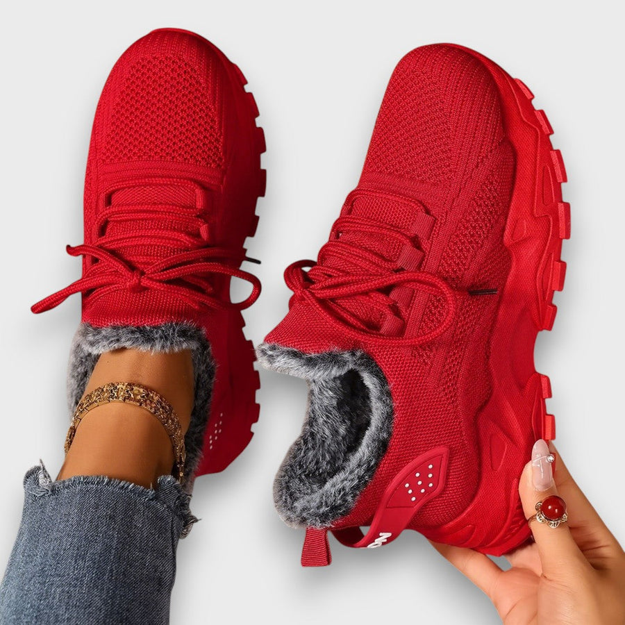 Chloe | Lace-Up Winter Sneakers for Women