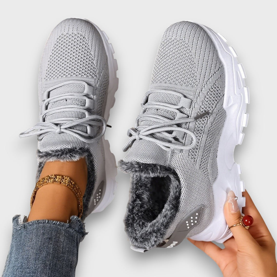 Chloe | Lace-Up Winter Sneakers for Women