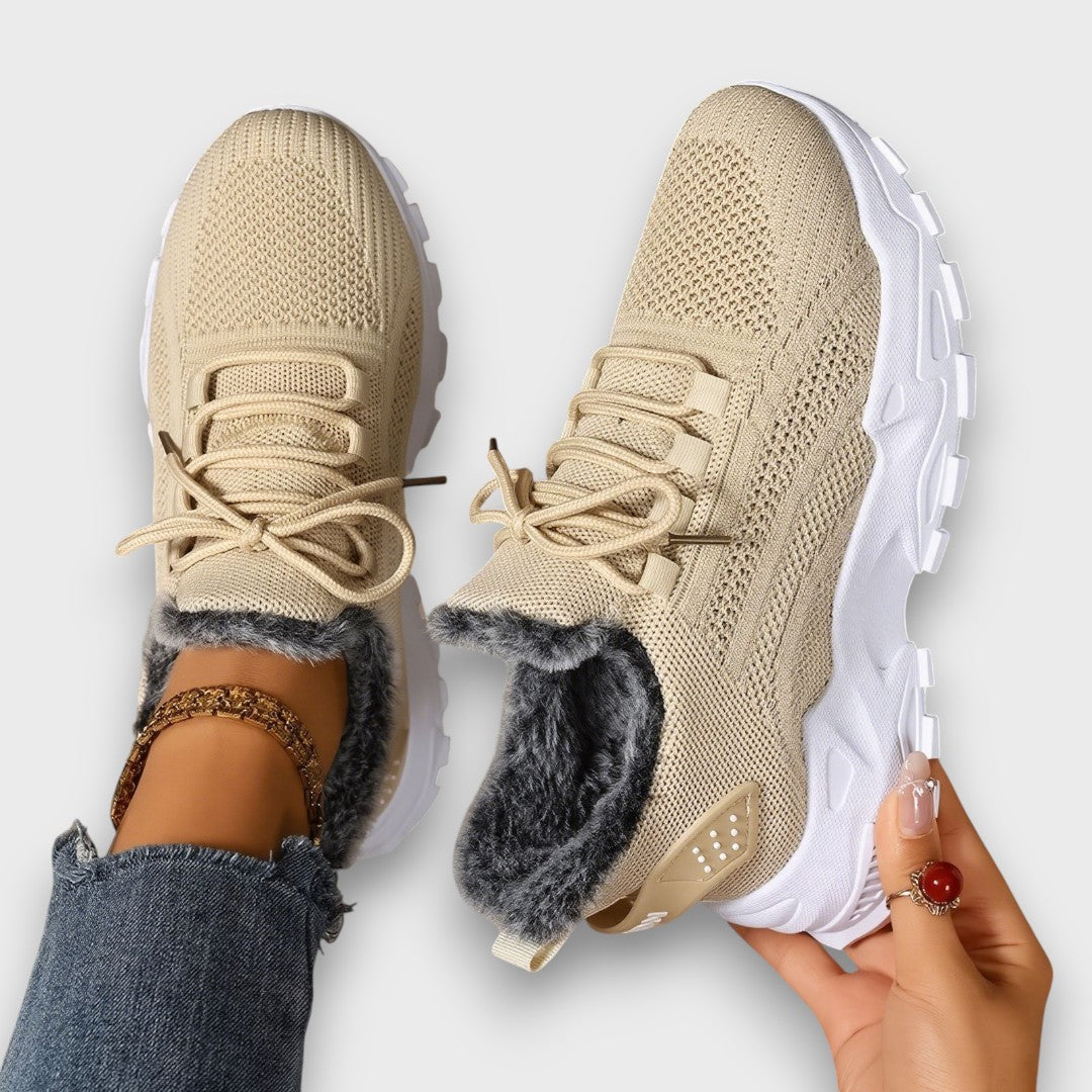 Chloe | Lace-Up Winter Sneakers for Women
