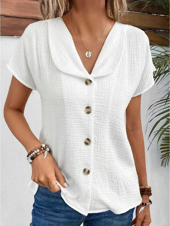 Tova | Relaxed Fit Summer Blouse for Women