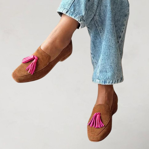 Brielle | Brown Loafers for Women