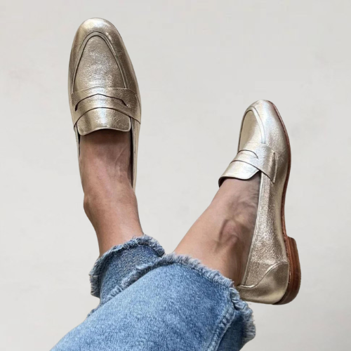 Hillary | Patchwork Loafer for Women