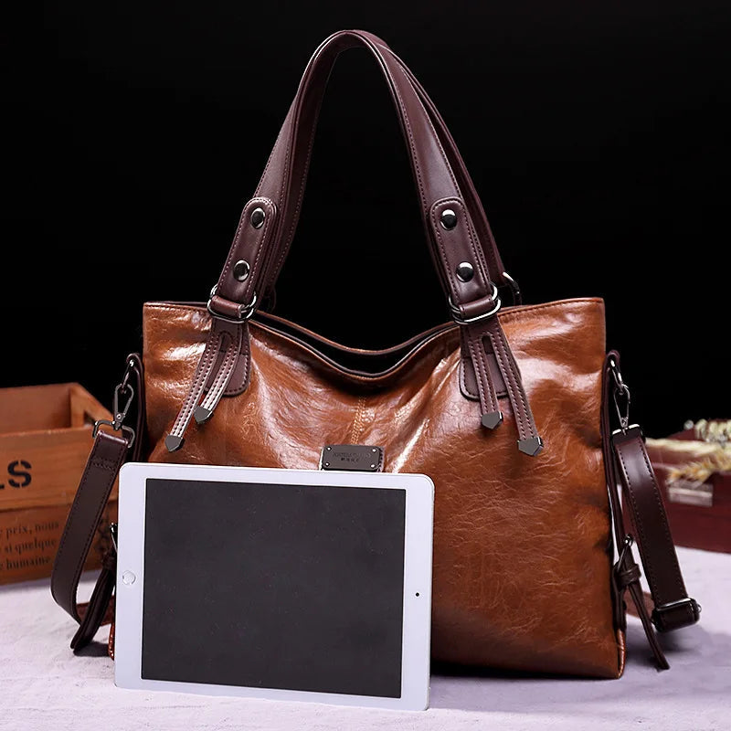Aralyn | Refined Soft Leather Tote Bag for Women