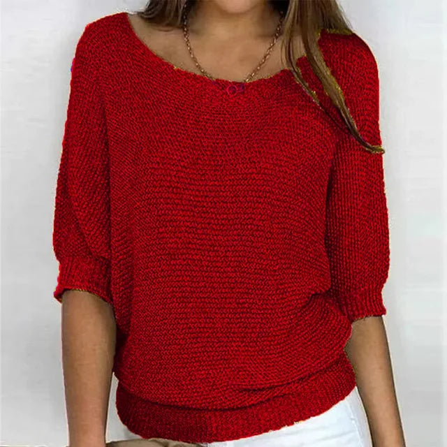 Nyssa | Casual Knit Pullover Top for Women