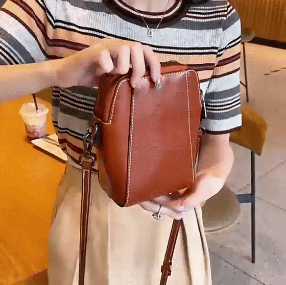 Vienna | Compact Solid Color Mini Handbag for Women