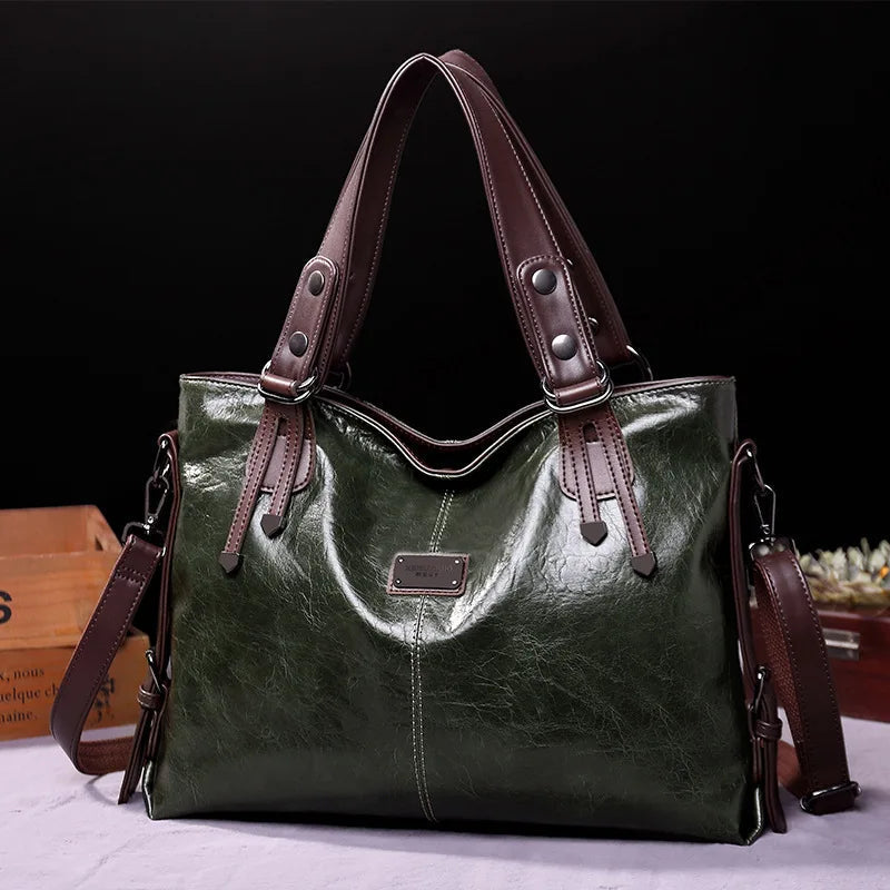 Aralyn | Refined Soft Leather Tote Bag for Women