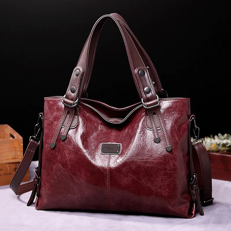 Aralyn | Refined Soft Leather Tote Bag for Women