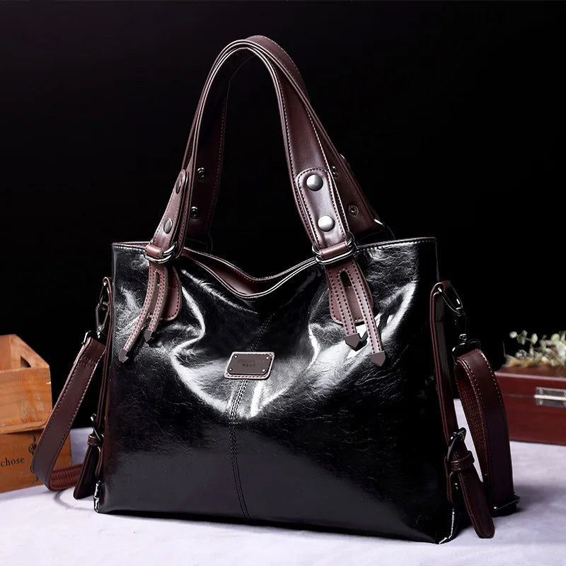 Aralyn | Refined Soft Leather Tote Bag for Women