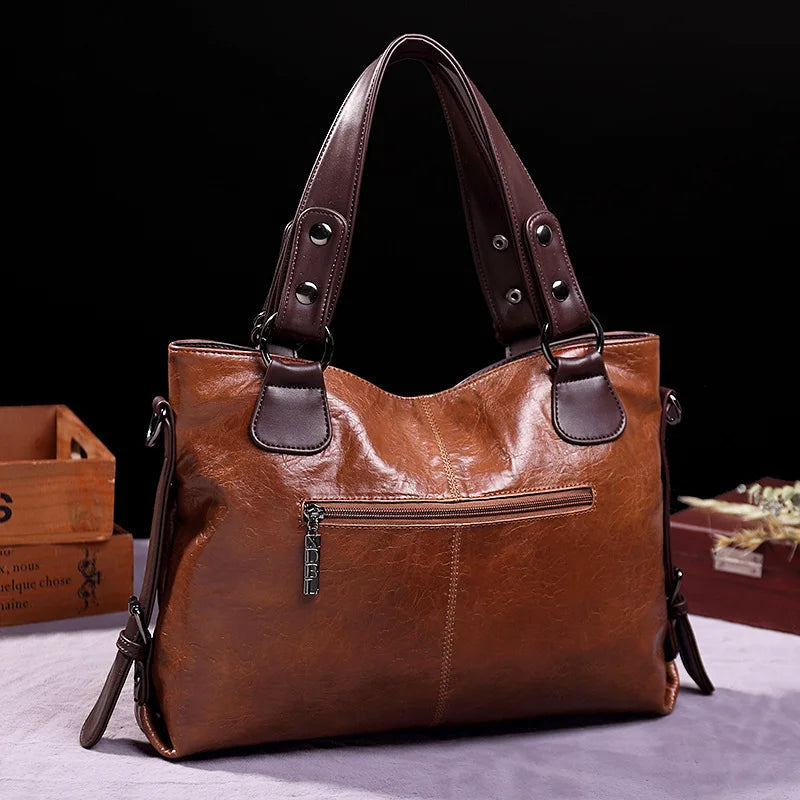 Aralyn | Refined Soft Leather Tote Bag for Women
