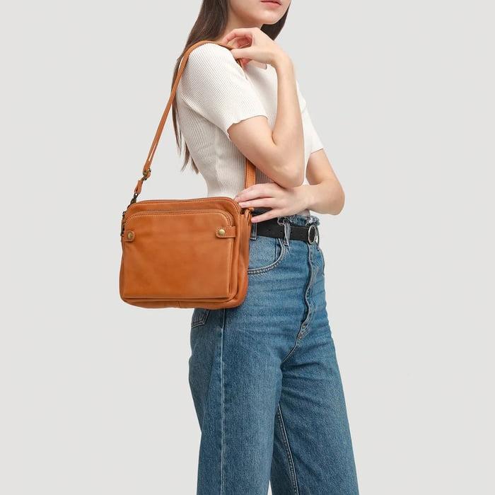 Jovie | Sleek Three-Layer Crossbody Bag for Women