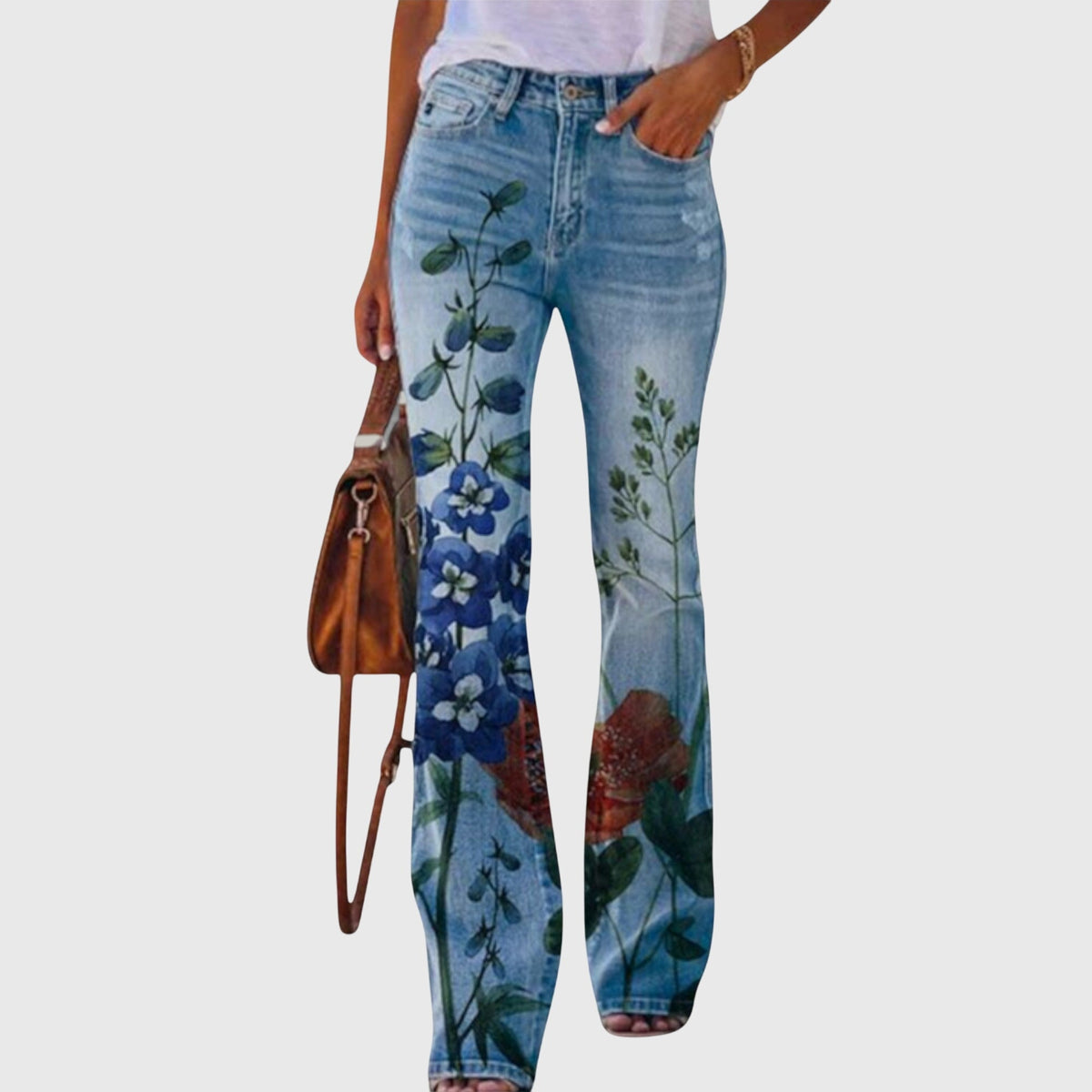 Floral Print Pants for Women