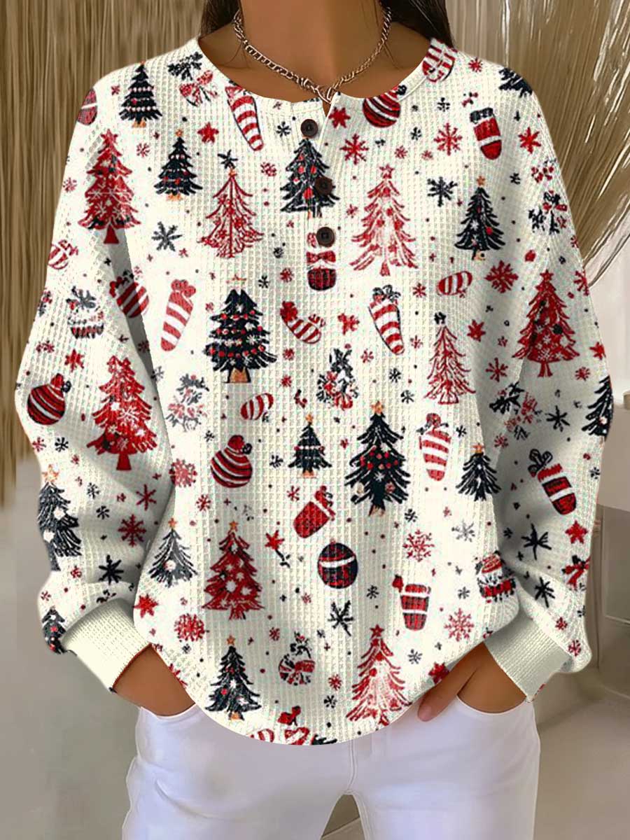 Anna | Cozy Waffle-Knit Sweater for Women