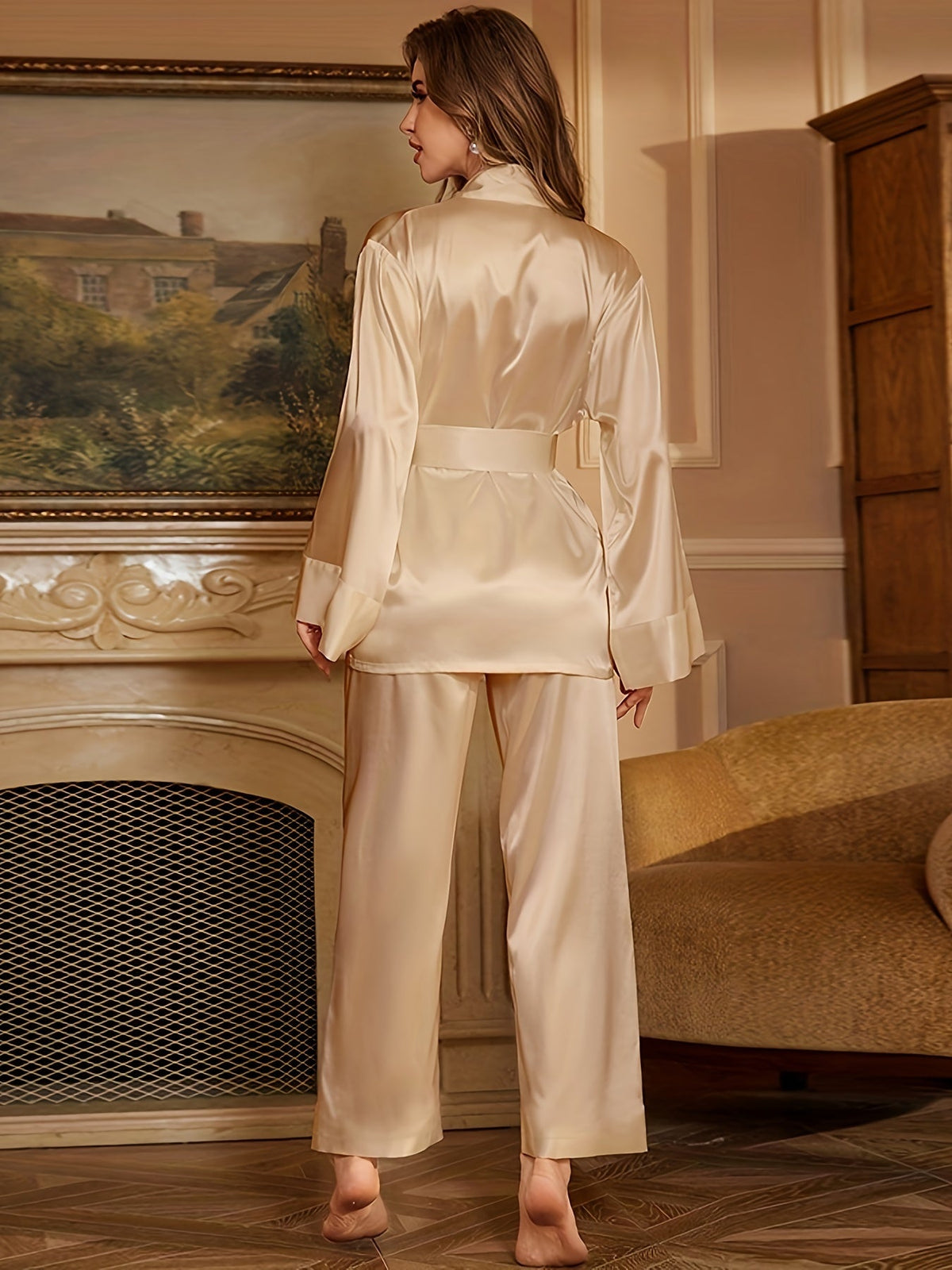 Aurielle | Elegance Robe & Pajama Set for Women